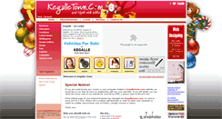Desktop Screenshot of kegalletown.com